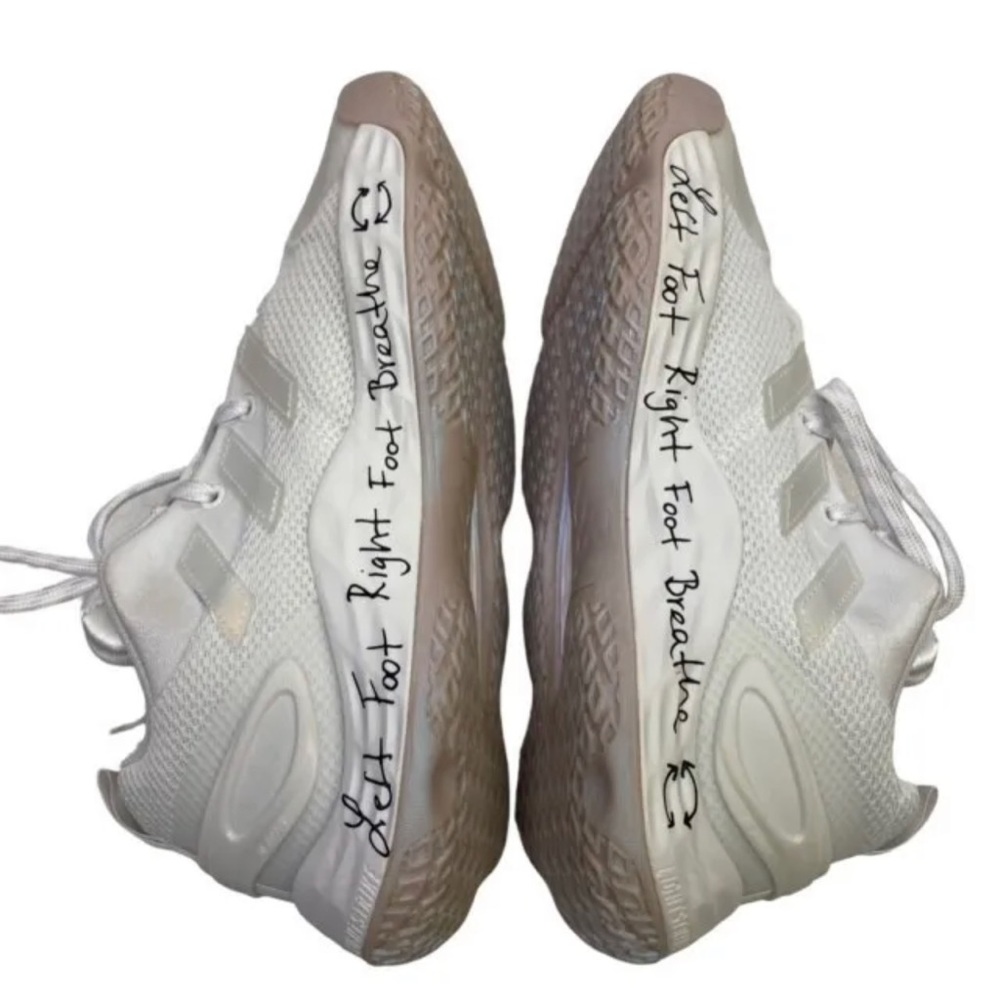 Adidas Candace Parker Exhibit A Womens Basketball Shoes Cloud White Size 8.5